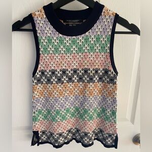 Scotch & Soda Multicolor Knit Tank Top Size P